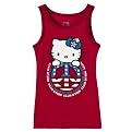 Girls' Hello Kitty 4th of July Tank - Red