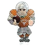 Texas Longhorns 44" Light-Up Player Lawn Figure - NCAA College Athletics