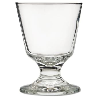 libbey footed glasses