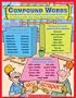 CHART COMPOUND WORDS