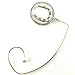 Silver Tone Good Luck Horse Shoe Purse Hook Handbag Holder Hanger Gift