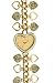 Betsey Johnson Women's Jungle Girl Collection Gold-Tone Bracelet Watch #BJ4168