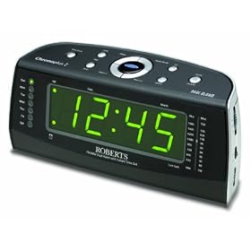 Roberts Chronoplus2 FM/MW Dual Alarm Clock with Instant Time Set