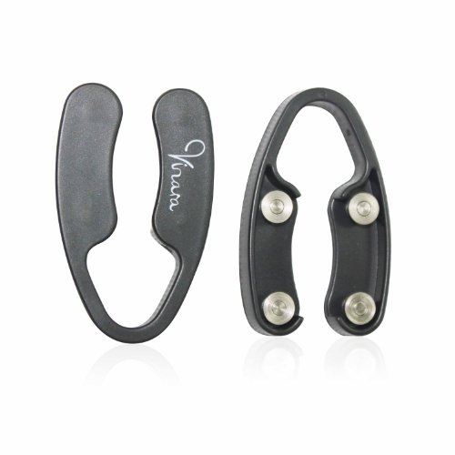 Vinara Wine Bottle Foil Remover Sharp 4 Wheel Wine Foil Cutter Opender with Magnets, (Black)