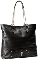 Hot Sale Juicy Couture Frankie Anja YHRU3504 Tote,Black,One Size