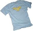 Wonder Woman Distressed Logo Adult T-Shirt