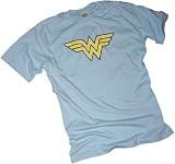 Wonder Woman Distressed Logo Adult T-Shirt
