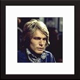 Adam Faith Custom Framed And Matted Color Photo (Budgie - Blue Jacket) Total Size: 20x20 Inches