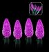 Faceted Cone LEDs in Purple