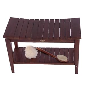 Sojourn Asia Furniture Contemporary Teak Asia Shower Bench Size: 30