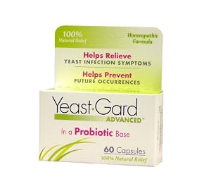 Yeastgard Advanced Homeopathic Capsules, 60-Count Box