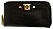 Tory Burch Black Leather Gold Logo Wallet