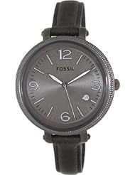 Fossil Heather Leather Watch - Grey Es3134