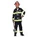 Kids Junior Fire Chief Firefighter Costume size Large 10-12