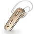 GLCON&reg; GJ-02 Gold Stereo wireless bluetooth 4.0 BT headset headphone earphone earpiece, with A2DP, Music Streaming Dual Pairing, Noise Cancellation, Echo Cancellation, microphone mic and slave earbud for Apple iphone 6/6 plus/5/5S/5C, iphone 4/4s,ipad 1 2 4, new ipad nano air, ipod Touch, samsung I9100, I9300, I9500, I9600, I9700, galaxy S3, S4, S5,note 2,Galaxy note 3,LG,Nokia Lumia, palm, blackberry, HTC and Other Android Cell Phones