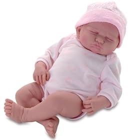 Leanor w Pink Onesie 18 La Newborn Euro Berenguer Doll 6342 by Berenguer EURO