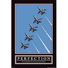 Empire 420442 Motivational - Perfection Poster - 61 x 91.5 cm