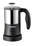 Severin - 9686 - Emulsionneur de Lait Chauffant - Noir / Chrome - 165 ml - 450 W