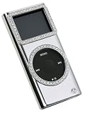 Gilty Couture iPod nano第2世代用ラグジュアリーハードケース GILTY COUTURE for iPod nano 2G シルバー with スノースワロフスキー GTY-IP-000002の画像