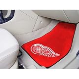 Front Car Truck SUV Carpet Car Floor Mats - NHL Hockey - Detroit Red Wings