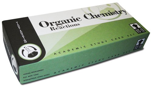 organic chemistry reactions vis ed cards 1990