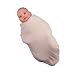 HOPPEDIZ� Pucktuch, natur-wei� gestreift 90x90cm