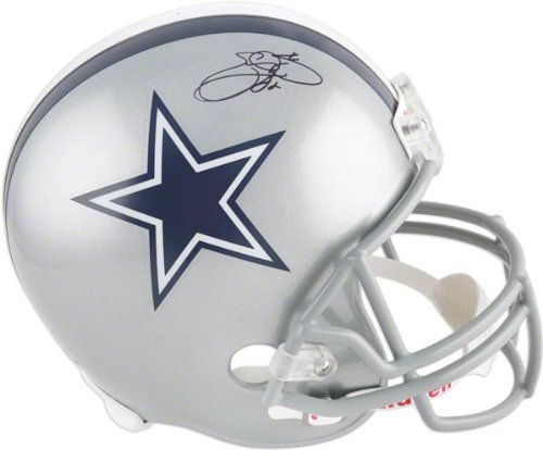 Emmitt Smith Autographed Helmet | Details: Dallas Cowboys, Riddell Replica Helmet