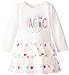 The Children's Place Little Girls' Long Sleeve Magic Dot Print Ruffle Play Dress