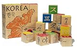 Korean Character Blocks by Uncle Goose