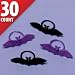 Black and Purple Bat Rings 30ct