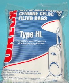 halo 5010 replacement hepa dust filter bags for the uv-st ultraviolet vacuum