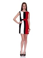 HHG Vestido Lana (Negro / Blanco / Rojo)