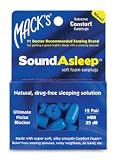 Mack's SoundAsleepTM Ear Plugs - 12-pair Box