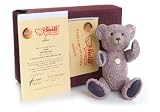 Enesco Steiff Porcelain Lilac Bear Limited to 2001 production only 5.5 inches tall