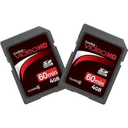 4GB Sd Videohd Memory Two-pack