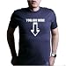 YOU ARE HERE T-Shirt - 100% Fine Jersey Combed Cotton Unisex T-Shirt - Sweat Shop Free