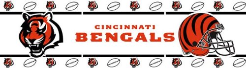 Cincinnati Bengals Kids Wallpaper Border