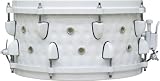 ddrum Hammered Golf Ball Snare Drum, White Powder Coated Shell And Hardware 6.5X13