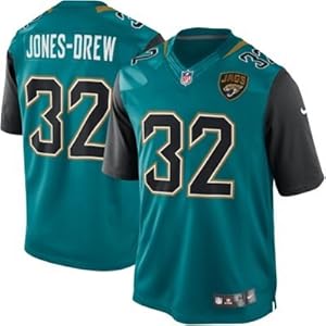 MAURICE JONES-DREW Authentic JACKSONVILLE JAGUARS Nike Replica Jersey MEDIUM