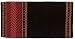 Mayatex Saddle Blanket - Bar 8 - Black/Red Earth