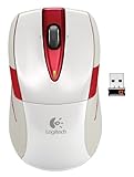Logitech Wireless Mouse M525 White Red 910 002700