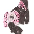 Nannette Little Girl 3-piece Sequined Velour Set