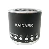 Buy (BLACK) KD-MN02 Portable Mini Music SD USB Speaker FM for PC Mobile Phone MP3...