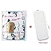 iZiv(TM) Newborn Infant with 1 Thick Insert Waterproof/Adjustable/Reusable/Washable Cloth Diaper Fit Babies 0-3 Years(Eat Local)