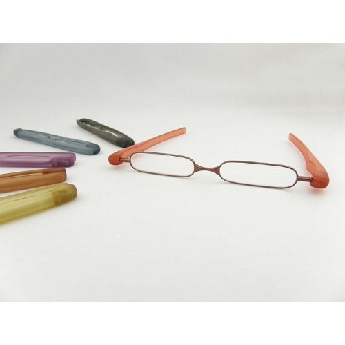 Podreader Foldable Reading Glasses Burgundy 2.5