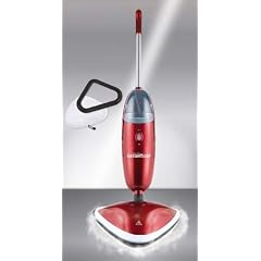 Clean Maxx Dampfbesen Steam Star Premium rot + Bodentuch