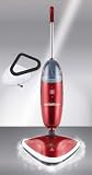 Clean Maxx Dampfbesen Steam Star Premium rot + Bodentuch