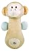 Dandelion Soft Shaker Toy, Monkey