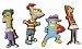 Phineas & Ferb Shoe Charms 4 pc Set - Jibbitz Croc Style
