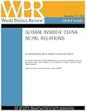 Interview: China-Nepal Relations (World Politics Review Global Insiders)
